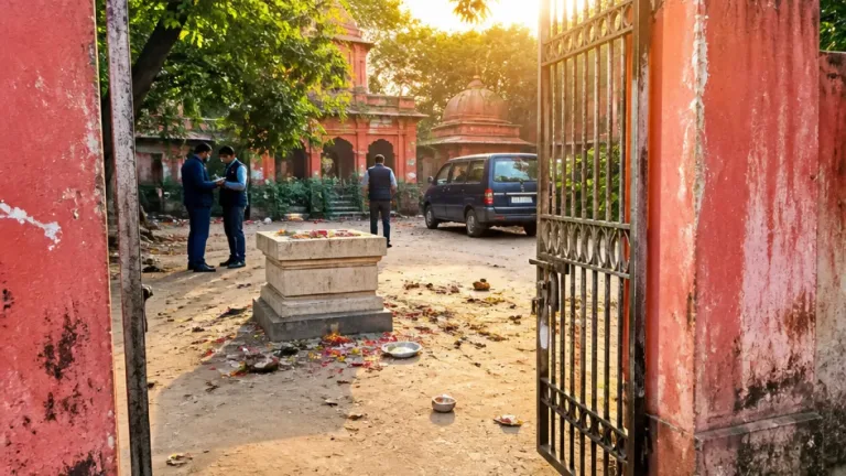 ফরিদপুরে শতবর্ষী কালীবাড়ী মন্দিরে চুরি: কষ্টিপাথরের কালীসহ মূর্তি ও স্বর্ণালঙ্কার লুট