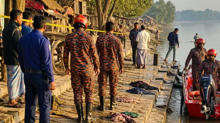 ফরিদপুরের নগরকান্দায় কুমার নদীতে গোসল করতে গিয়ে মৃগী রোগীর মৃত্যু
