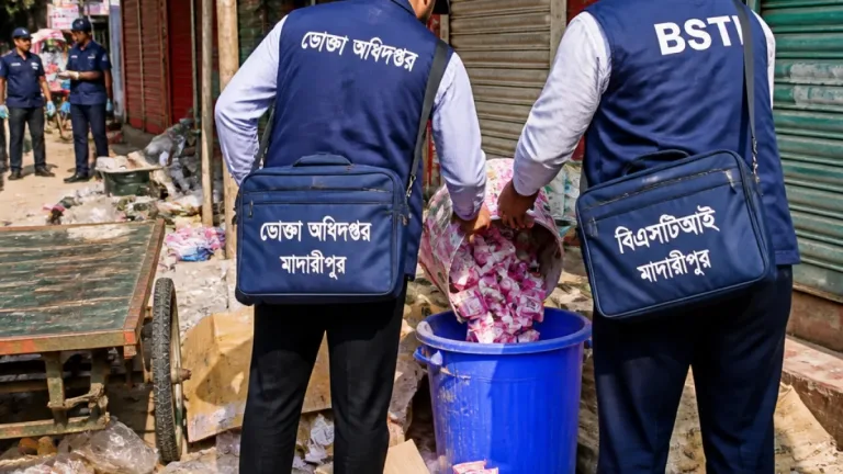 পুরানবাজারে ভোক্তা অধিদপ্তরের অভিযানে নিষিদ্ধ স্কিন ক্রিম ধরা, দুই দোকানে মোট ২০ হাজার টাকা জরিমানা