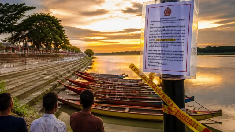 রাজনৈতিক অস্থিরতায় সিরাজগঞ্জে করতোয়া নদীর নৌকাবাইচ স্থগিত