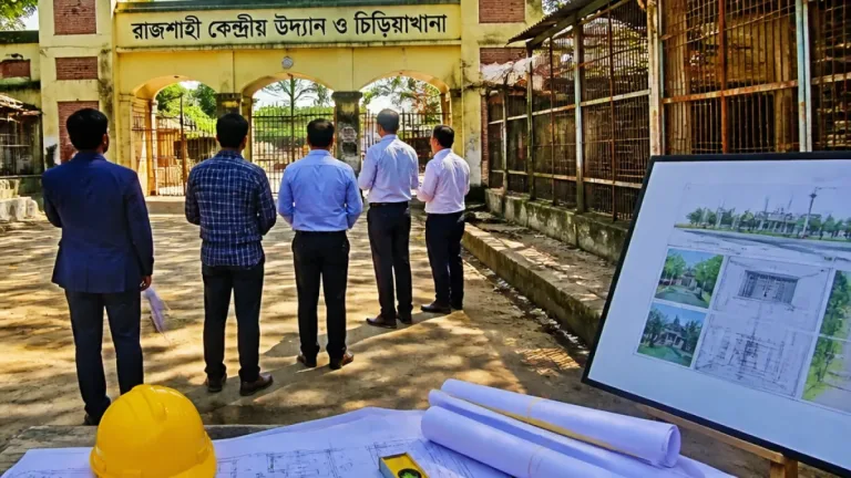 রাজশাহী কেন্দ্রীয় উদ্যান ও চিড়িয়াখানা আধুনিক করতে উদ্যোগী নগরপ্রশাসন