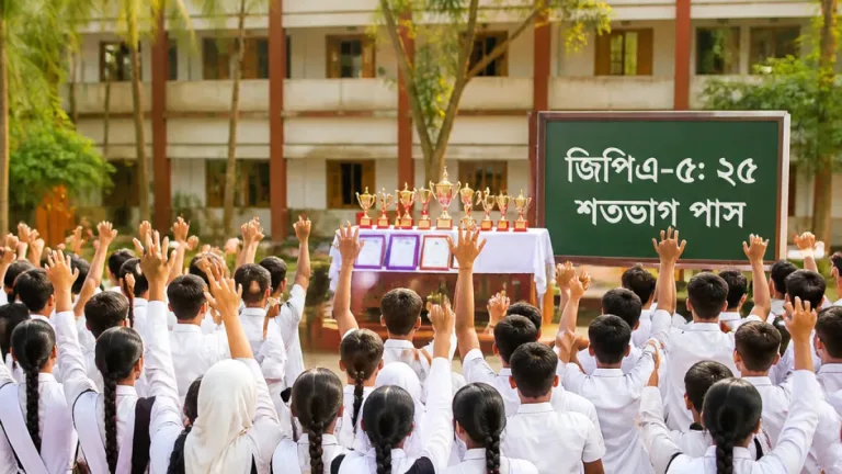 রামগঞ্জের ফরিদ আহমেদ ভূঁইয়া একাডেমি: জিপিএ-৫ ও শতভাগ পাসে লক্ষ্মীপুরে শীর্ষে