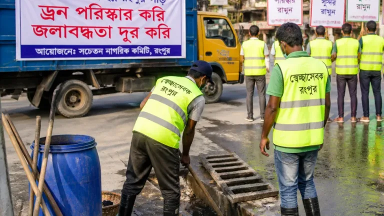 রংপুরে ডেঙ্গু প্রতিরোধে বিশেষ সড়ক প্রচার: শুরু হলো জনসচেতনতা অভিযান