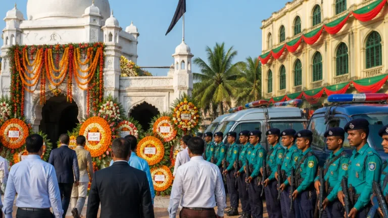 রাষ্ট্রপতি মির্জা ফখরুলের একদিনের সিলেট সফর: মাজারজিয়ারত ও সিটি করপোরেশনের সংবর্ধনা