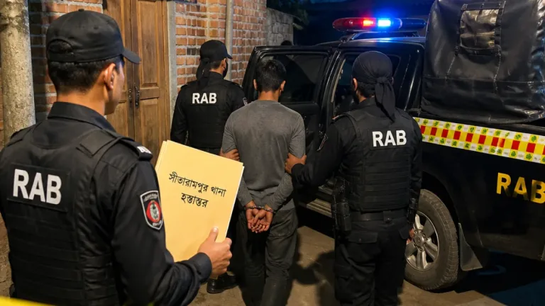 রূপসা হত্যার প্রধান সন্দেহভাজন 'কাটাপ্পা' যশোর থেকে গ্রেফতার: র‌্যাব-৬