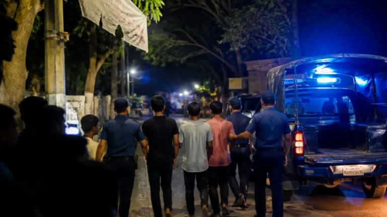 সখীপুরে বৈষম্যবিরোধী মিছিলে হামলার অভিযোগে তিন আওয়ামী লীগ নেতাকে গ্রেফতার