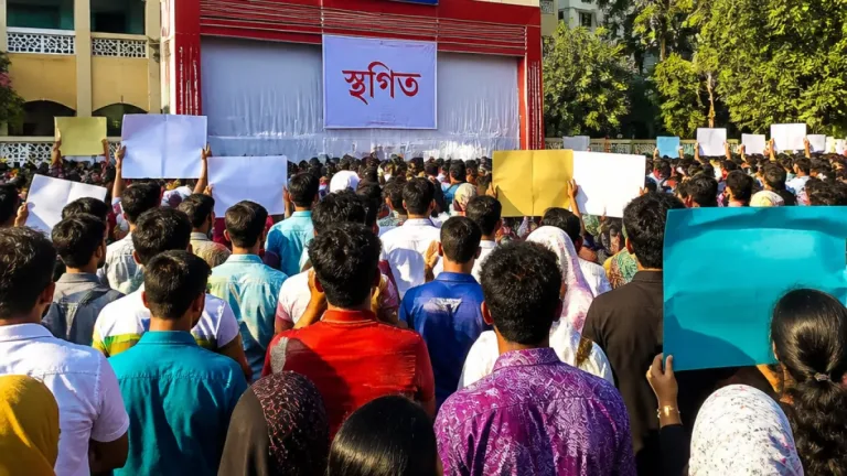সংস্কৃতিকর্মীদের সম্মানহানির অভিযোগে মুন্সিগঞ্জে মানববন্ধন, প্রতিবেদকের বিরুদ্ধে তদন্ত দাবি