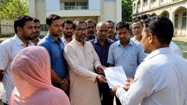 শরীয়তপুরের চন্দ্রপুরে ইউপি সদস্যদের অনাস্থা: ভারপ্রাপ্ত চেয়ারম্যানকে অপসারণ দাবি