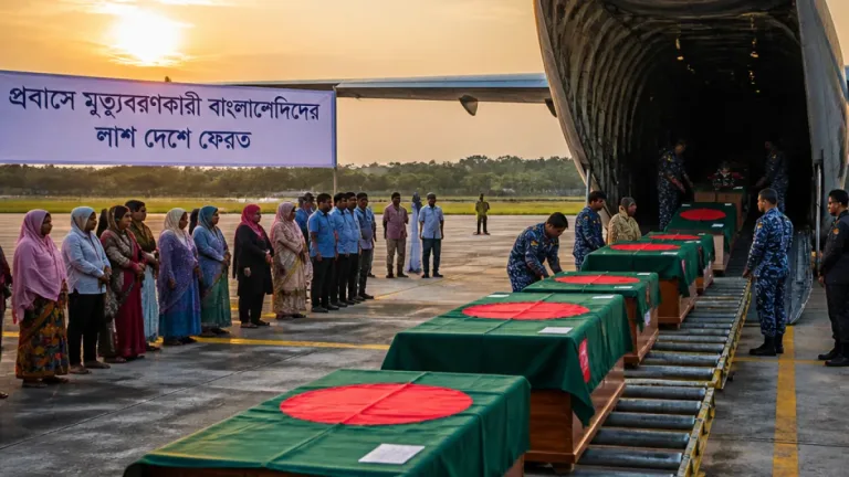 সৌদি আরবে কারখানায় আগুনে মারা গেলেন নওগাঁর অন্তত ১৩ প্রবাসী, মরদেহ ফেরতের উদ্যোগ