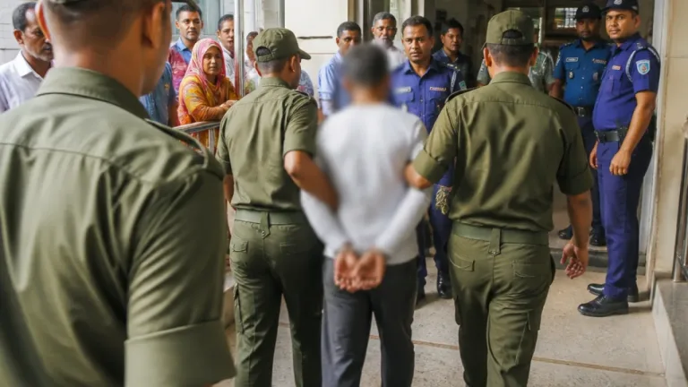 শেরপুর সদর হাসপাতালের জরুরি বিভাগ থেকে দালাল আটক, আনসার পুলিশের কাছে হস্তান্তর