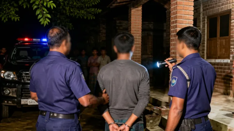 শেরপুরে মানবপাচার মামলার প্রধান আসামি লাভলু মিয়া গ্রেপ্তার