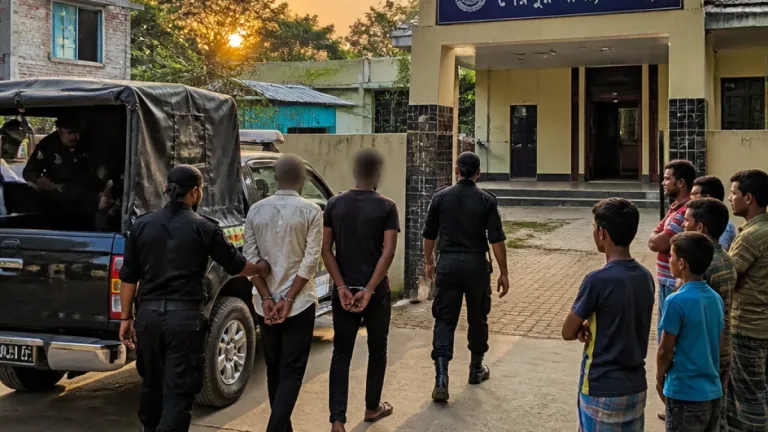 শেরপুরে র‌্যাবের অভিযান: জেলপলাতক ও সাজাপ্রাপ্ত দুই আসামি গ্রেফতার