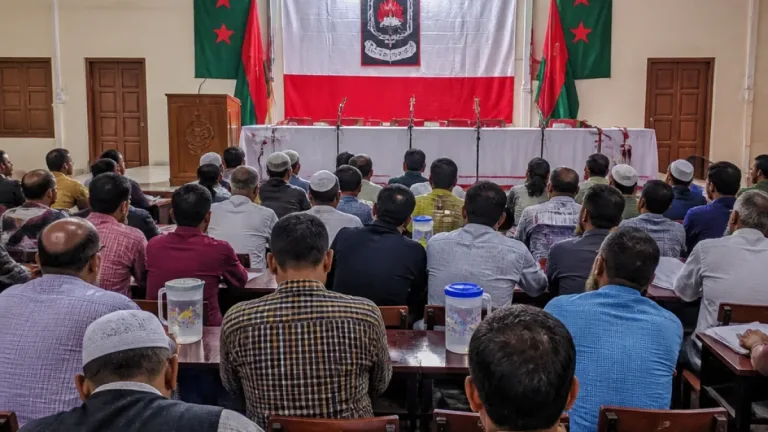 শেরপুরের ঝিনাইগাতীতে নয় মাস পর বিএনপির আহ্বায়ক কমিটির সাধারণ সভা