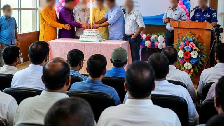 শিবচরে দৈনিক 'কালবেলা'র চতুর্থ বর্ষপূর্তি: আলোচনা, কেক কাটা ও প্রশাসনের সহায়তার প্রতিশ্রুতি