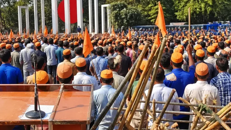 সিলেটে বিএনপি নেতার কঠোর হুশিয়ারি: ‘যেখানে এনসিপি থাকবে, সেখানে লাঠিপেটা’