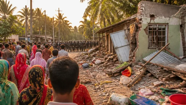শ্রীপুরে বিএনপি দু’পক্ষের সংঘর্ষে অন্তত ২০ জন আহত, বাড়িঘর ভাঙচুরের অভিযোগ