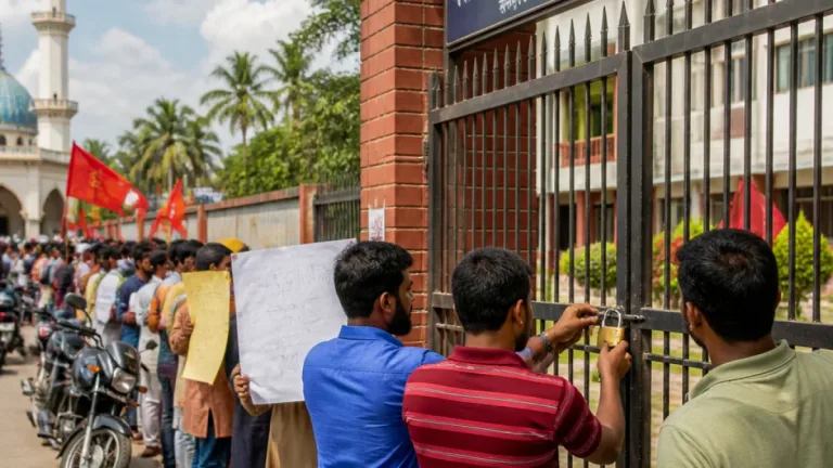 সুন্দরগঞ্জে ফ্যামিলি কার্ড নিয়োগকে কেন্দ্র করে বিক্ষোভ; ইউএনও-সচিবের অপসারণ দাবি