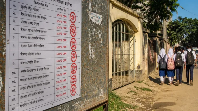 টাঙ্গাইল: ছয় শিক্ষা প্রতিষ্ঠানে এসএসসি ফলশূন্যতা—জেলা শিক্ষা অফিস সূত্রে তালিকা ঘোষণা