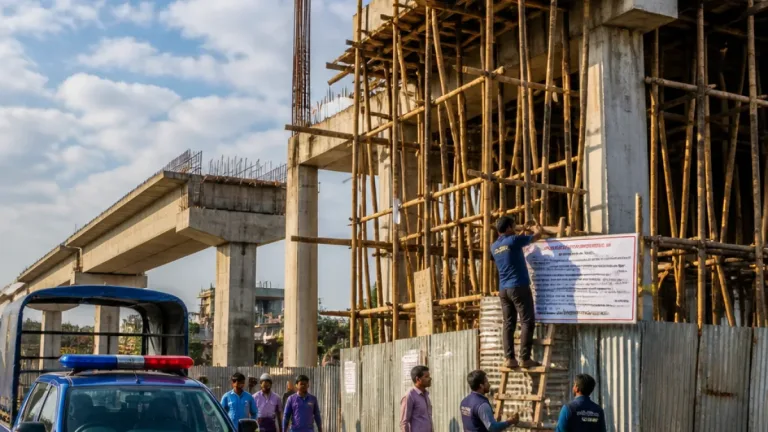টাঙ্গাইলের বাসাইলে ১০ কোটি টাকার সেতুতে রডের বদলে বাঁশ দিয়ে ঢালাই: সাব-ঠিকাদার গ্রেফতার
