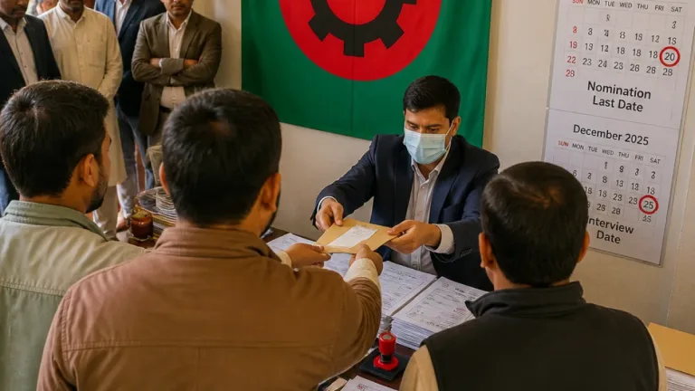 ঠাকুরগাঁও-১: বিএনপির তিন মনোনয়নপ্রত্যাশীর ফরম জমা, প্রার্থী নির্ধারণের পদক্ষেপ শুরু