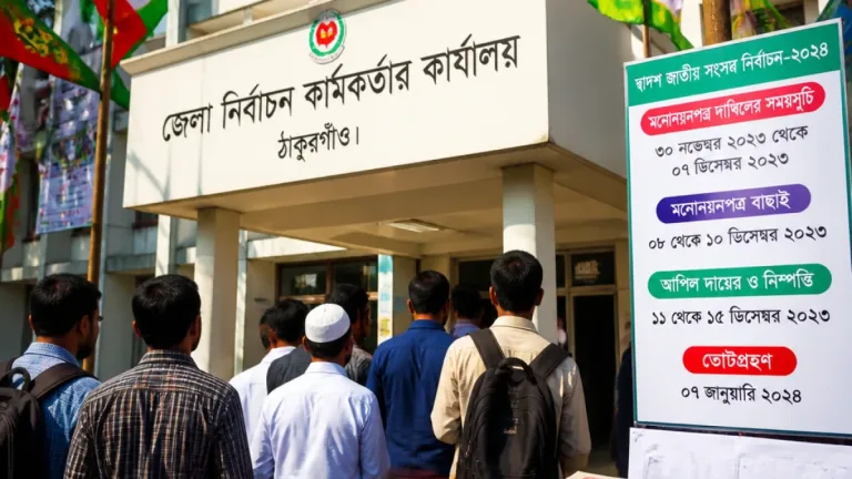 ঠাকুরগাঁও-১ উপনির্বাচনে জমা দিলেন জামায়াতের দেলাওয়ার, এখনও প্রার্থী সংখ্যা পাঁচ