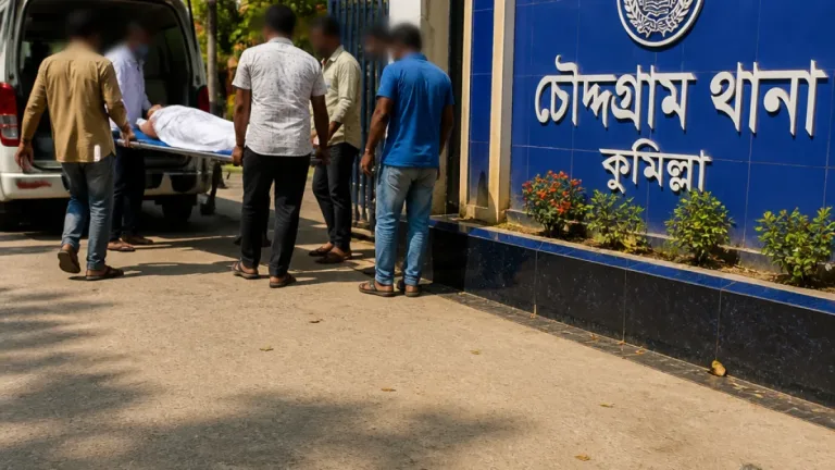 থানায় অভিযোগ দিতে এসে লুটে পড়ে মারা গেলেন কুমিল্লার ৭৫ বছর বয়সী ব্যক্তি