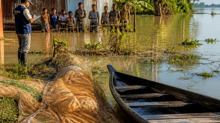 উল্লাপাড়ায় বজ্রপাতে কৃষক জিন্নের মৃত্যু; পাড়া-প্রতিবেশী স্তম্ভিত