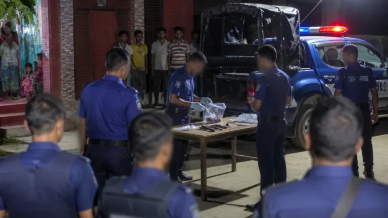 যশোরে দীর্ঘদিনের চিহ্নিত সন্ত্রাসী 'দাঁতাল বাবু' ও সহযোগী গ্রেপ্তার