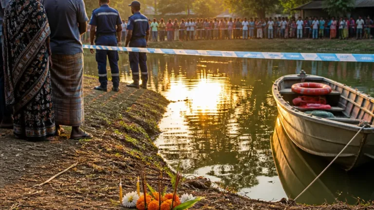 যশোরে পুকুরে ডুবে তিন শিশুর মৃত্যু: দুই বোনসহ এলাকায় শোকের ছায়া