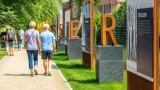 À La Louvière, une exposition au parc Gilson met l'alphabétisation à hauteur de vie