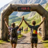 Sébastien Berthe et Joke Descheemaeker sacrés champions de Belgique de skyrunning à l’Échappée Belle