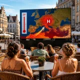 La Belgique sous un anticyclone : chaleur inhabituelle jusqu’à 25–30 °C ces prochains jours