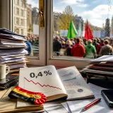 L’Insee sonne l’alerte : croissance ramenée à +0,4 % et tensions sociales accrues en France