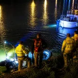 Lyon : un passant sauvé par les pompiers après une chute dans la Saône près de l'Île Barbe