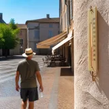 Canicule tardive dans le sud de la France : pics jusqu’à 39–40°C attendus ce week‑end