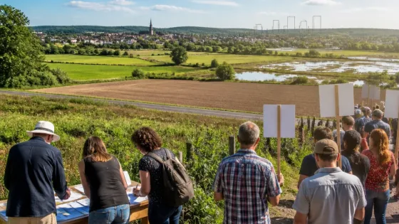 Andenne : mobilisation citoyenne pour l'avenir de la campagne d'Anton