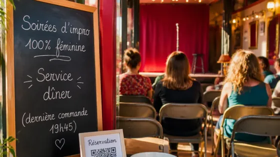 Auderghem : « Les Héroïnes de l’Impro » s’installent au Trac pour une saison 100% féminine