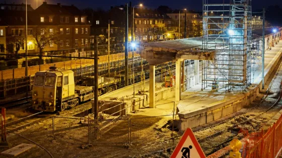 Braine-l'Alleud : travaux nocturnes jusqu'en décembre pour préparer l'arrivée du RER