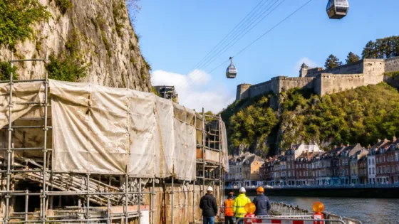 Dinant : le téléphérique de la citadelle remplacé, les normes européennes pointent l'obsolescence