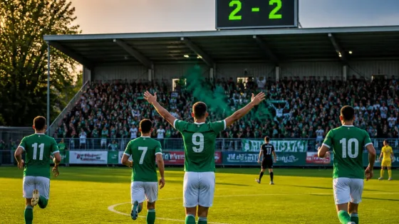 Ganshoren accroche un nul 2-2 et freine le Pays Vert en D2