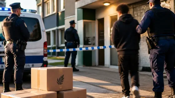 Ganshoren : un conseiller communal arrêté lors d’une livraison de 100 kg de cannabis, puis remis en liberté