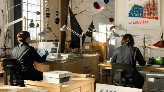 La Louvière en lice pour 150 000 € : l'atelier de Pol Bury au cœur de la Tombola du Patrimoine