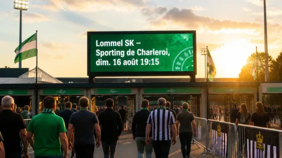 Lommel reçoit Charleroi ce dimanche : retour dans l’élite, première vraie épreuve au Soevereinstadion