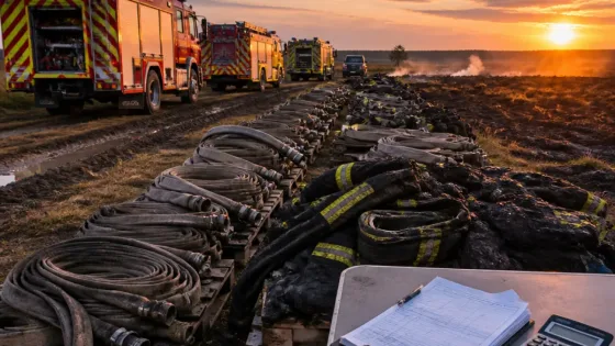Verviers : l'incendie des Fagnes pèse déjà pour plus d'un million d'euros sur la zone VHP