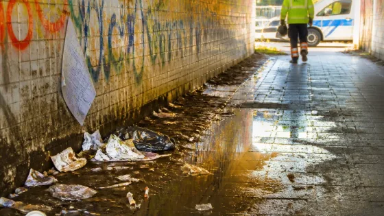 Waremme : un riverain alerte sur la dégradation et l’insécurité du tunnel de la gare