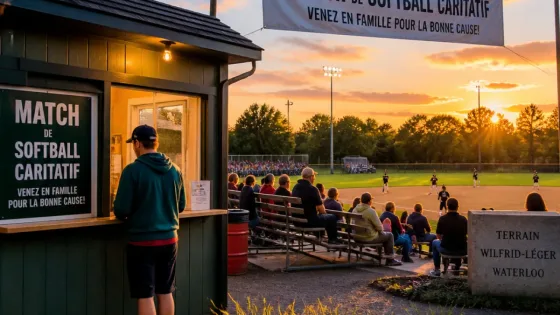 Waterloo accueillera les 4 Chevaliers pour un match de softball au profit des jeunes