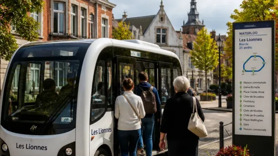 Waterloo lance « Les Lionnes » : la commune reprend la main sur les navettes de quartier