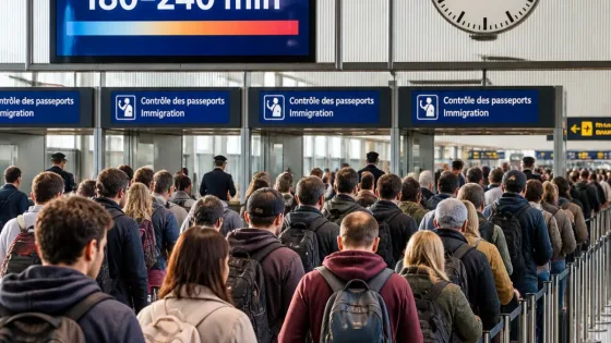Zaventem : des files interminables aux contrôles d’arrivée, le déficit de contrôleurs pointé du doigt