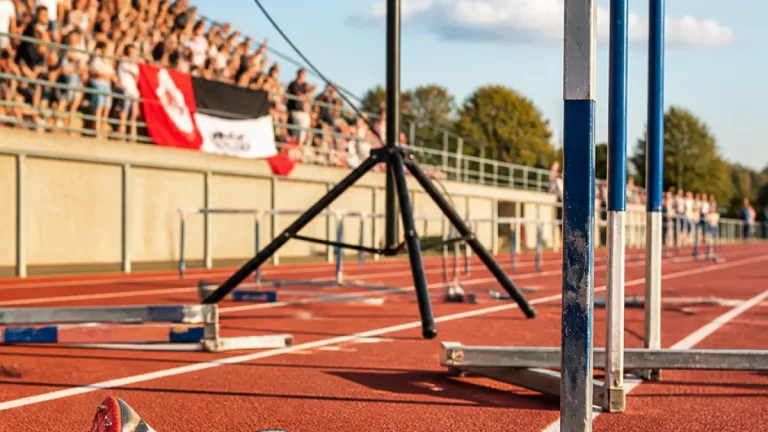 À Nivelles, Antoine Dauge décroche le titre francophone du 300 m haies et bat son record