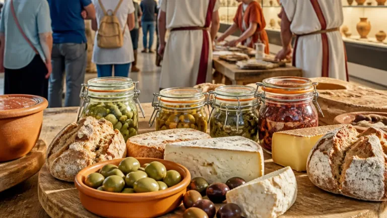 À Tongres, un Festival romain revisite l’alimentation de l’Antiquité avec une planche apéritive locale